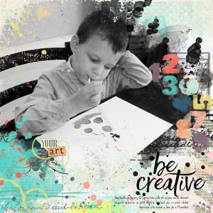 Your art, be creative