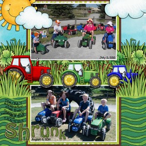 The TRACTORS shrunk