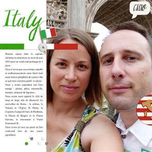 Travel to Rome - Left