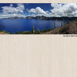 Pano Of Crater Lake