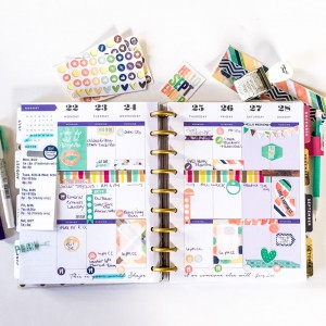 MAMBI Happy Planner hybrid page