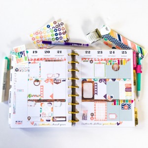 Mambi Happy Planner hybrid page
