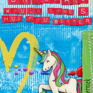 Unicorn ATC for Cynthia