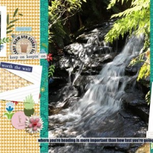 worth the walk - double page