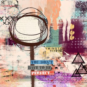 Digital Canvas Paint you don't have to be perfect