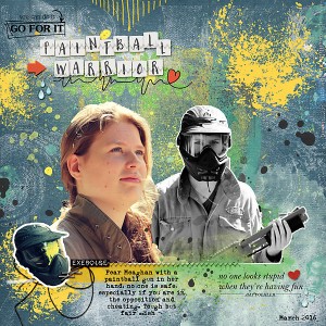 Paintball warrior
