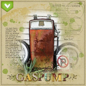 Vintage Gas Pump