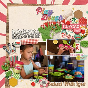 Play Dough Cupcakes