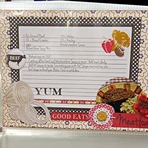 Recipe Page (Meatloaf)