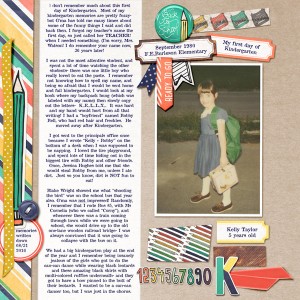 Kindergarten- oh the memories!