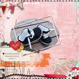 Les premières chaussures de Lucie
