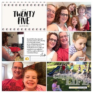 Project Life 2016 Week 25 - left
