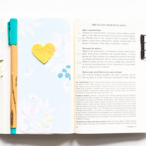Bible bookmark made with Elysian Papers