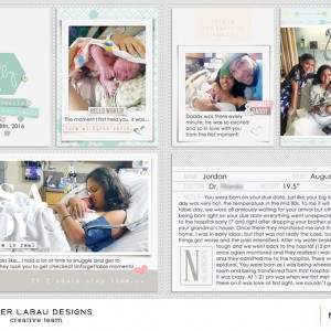 Baby's Album Spread 1