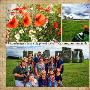 More Stonehenge photos, left side