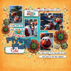 Elmo's Flying Fish Ride