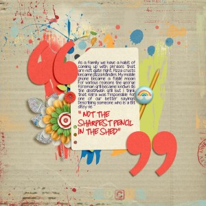 Family Sayings (Custom)