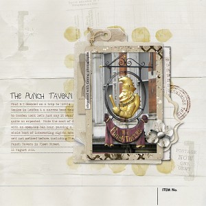 The Punch Tavern, Fleet Street, London