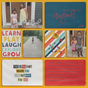 First Days of School 2016