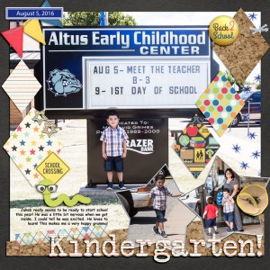 Kindergarten!