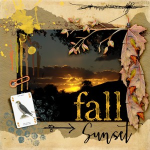 Fall Sunset )slow scrap 9/30)