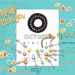 October Calendar