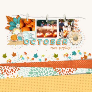 October Means Pumpkins