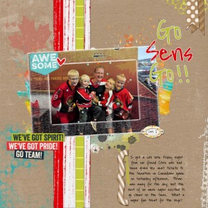 2016.09.29 Sens Game! V 2