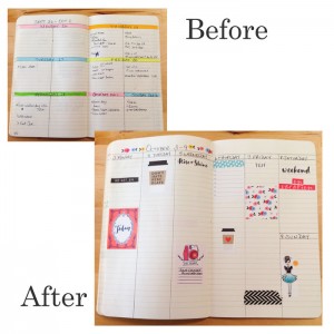 Planner Before and After