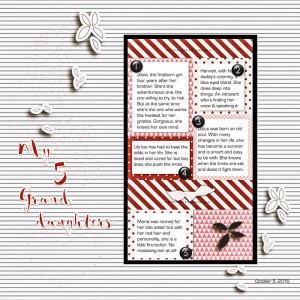 1610-Journaling My 5 Granddaughters
