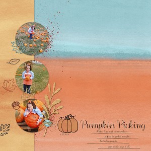 pumpkin picking