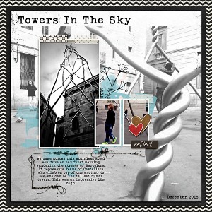 Towers in the sky