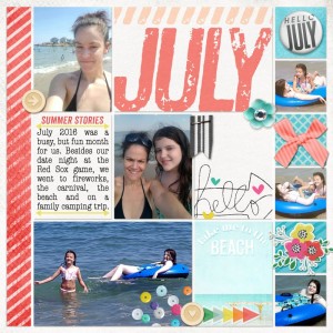 July 2016 Pocket Page (left side)