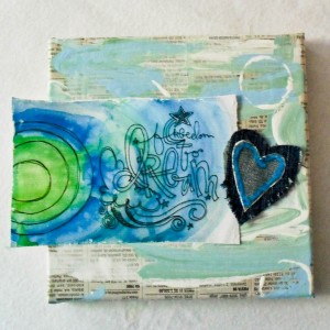 journal on canvas