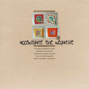 Accentuate the Negative
