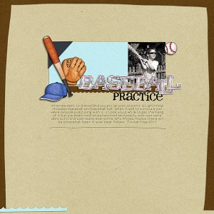 Baseball practice