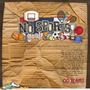 no sports