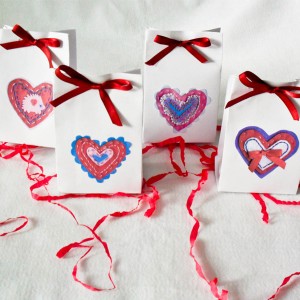 hearts bag