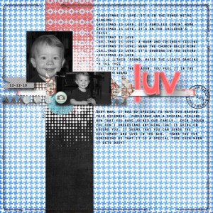 Luv {June Template Challenge}