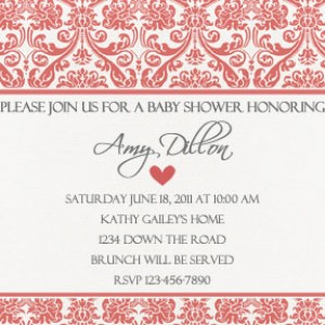 Baby Girl Invite