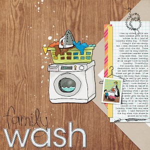 family laundry
