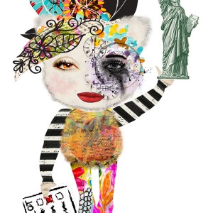 GRAB THEM BY THE BALLOT: ART DOLL