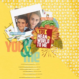 You & me