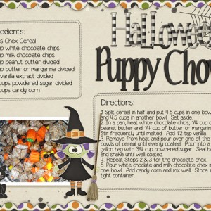Halloween Puppy Chow