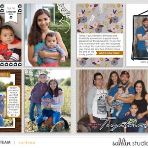 Baby Album Spread 12