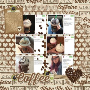 October Challenge (Georgia Bell font) - Coffee