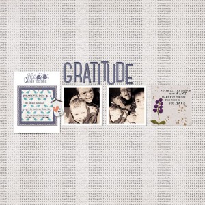 Gratitude