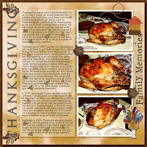 Thanksgiving - Family Memories (Nov Style Challenge)