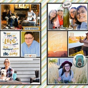 2016 Project Life Week 41 | 24x12