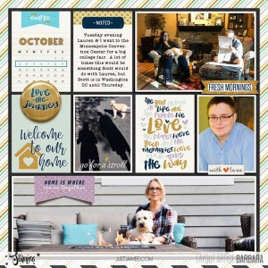 2016 Project Life Week 41 | Left Side